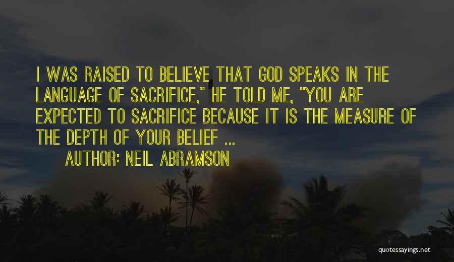 Non Religious Grief Quotes By Neil Abramson