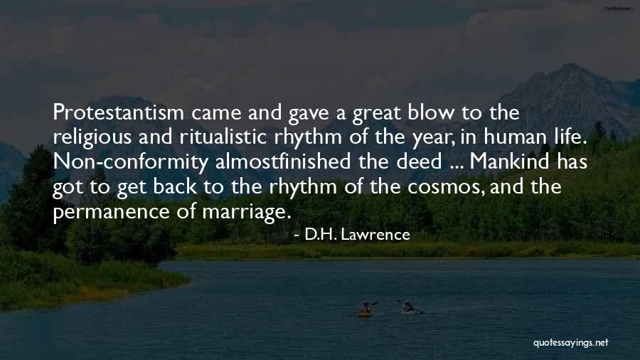 Non Religious Marriage Quotes By D.H. Lawrence Non Religious Marriage Quotes By D.H. Lawrence