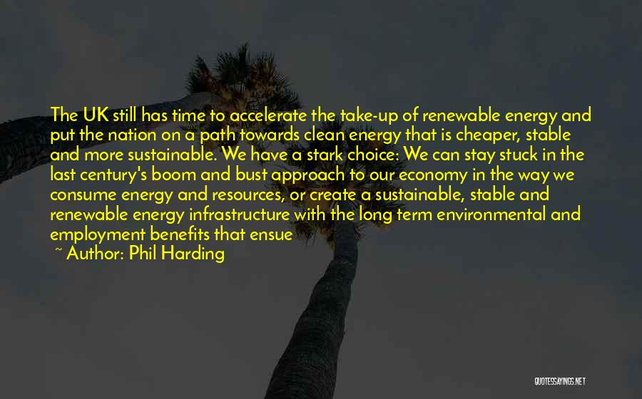 Non Renewable Resources Quotes By Phil Harding