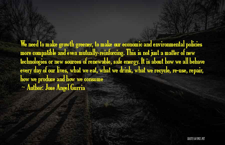 Non Renewable Sources Quotes By Jose Angel Gurria