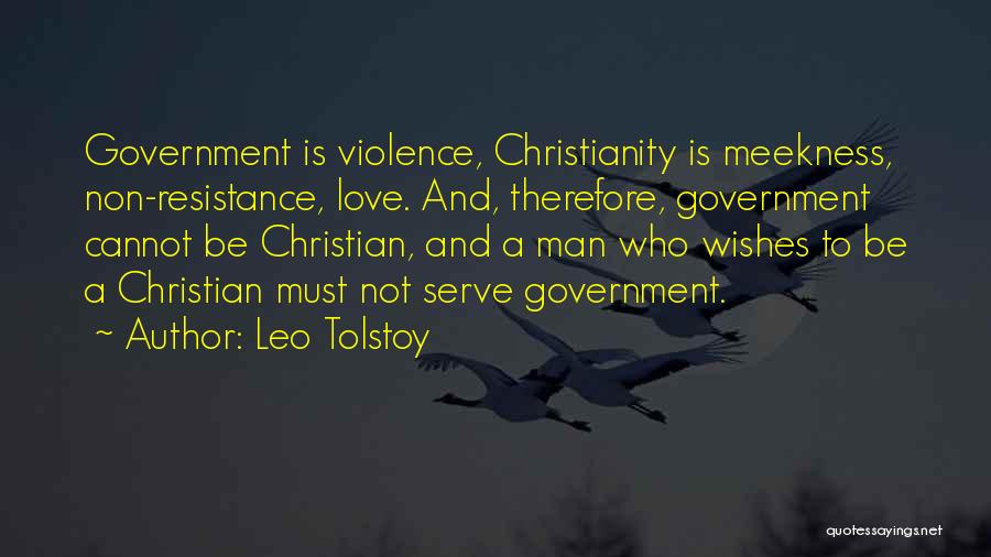 Non Resistance Quotes By Leo Tolstoy