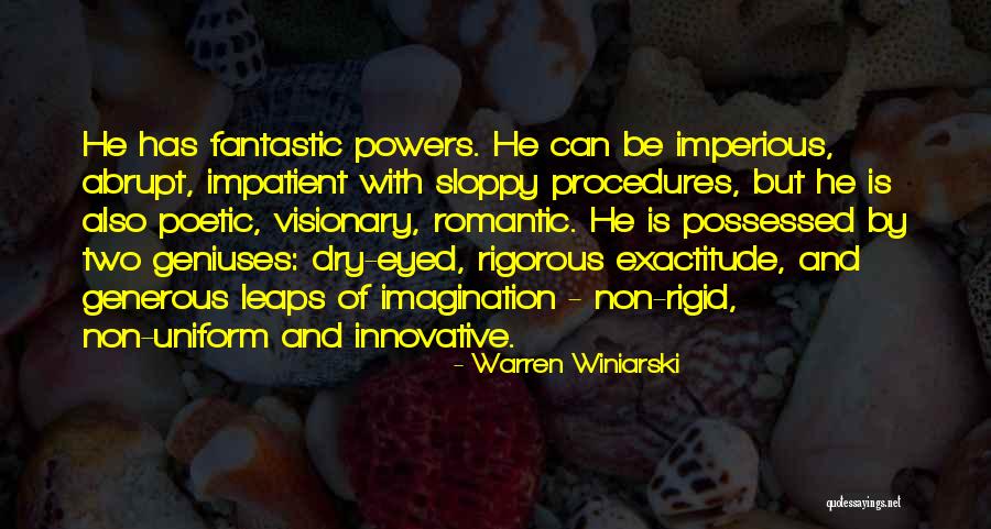 Non Romantic Quotes By Warren Winiarski Non Romantic Quotes By Warren Winiarski