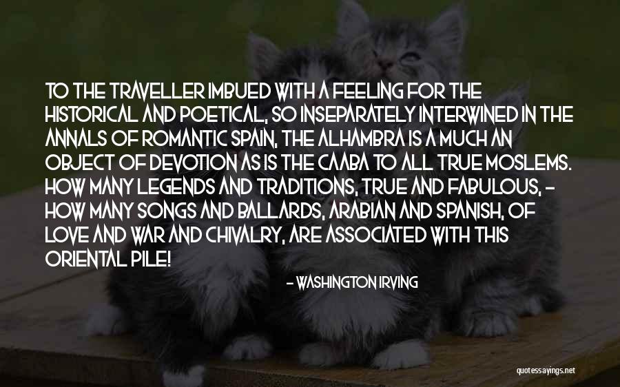 Non Romantic Quotes By Washington Irving Non Romantic Quotes By Washington Irving