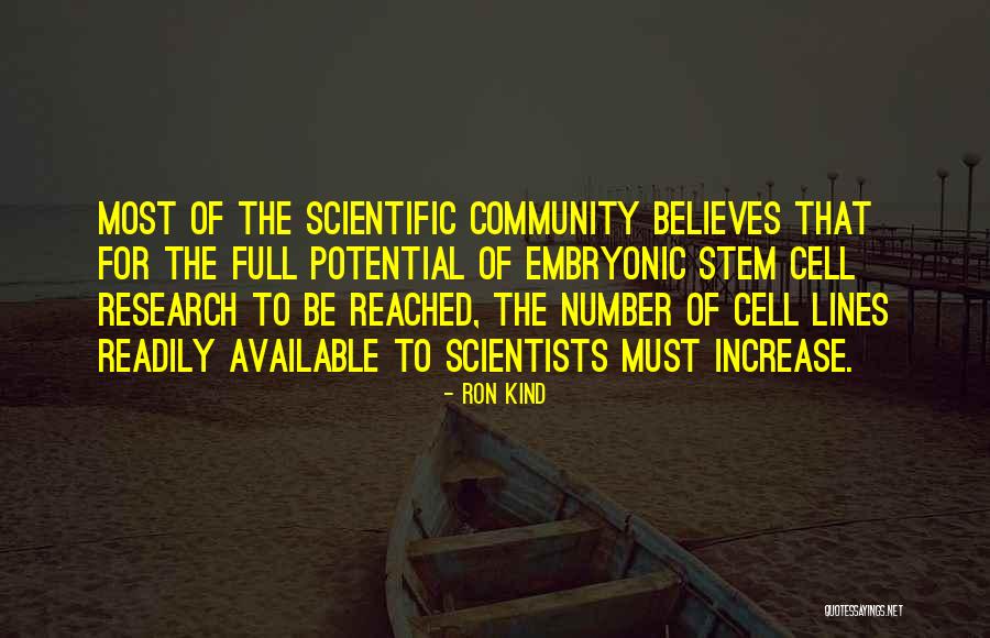 Non Scientific Research Quotes By Ron Kind Non Scientific Research Quotes By Ron Kind
