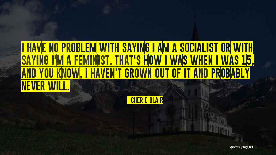 Non Socialist Quotes By Cherie Blair Non Socialist Quotes By Cherie Blair