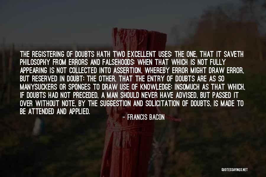 Non Solicitation Quotes By Francis Bacon Non Solicitation Quotes By Francis Bacon