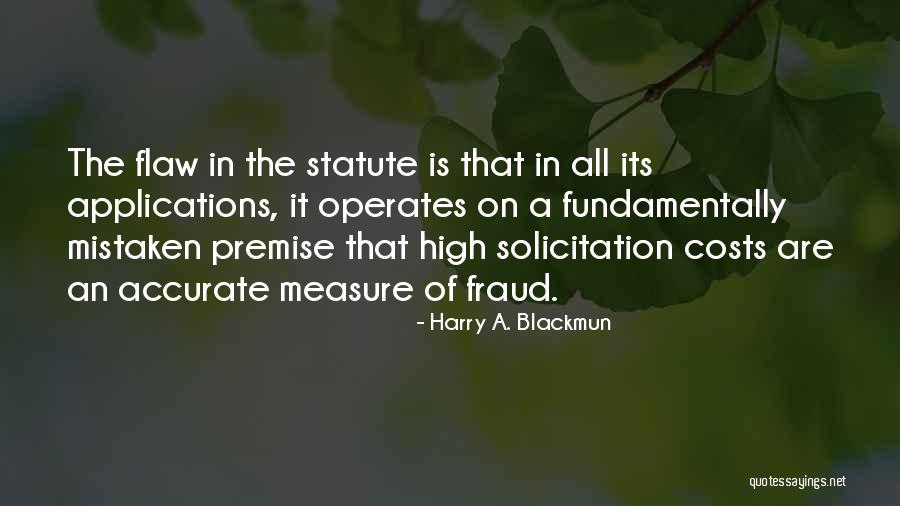 Non Solicitation Quotes By Harry A. Blackmun Non Solicitation Quotes By Harry A. Blackmun