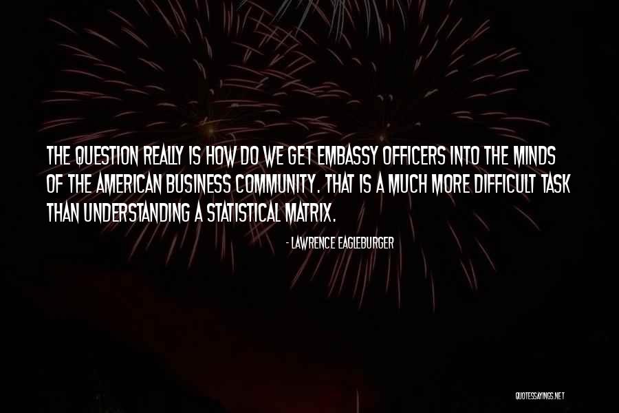 Non Statistical Question Quotes By Lawrence Eagleburger Non Statistical Question Quotes By Lawrence Eagleburger