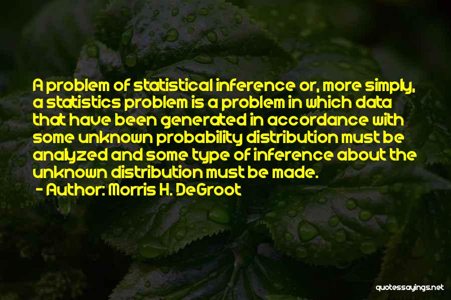 Non Statistical Quotes By Morris H. DeGroot