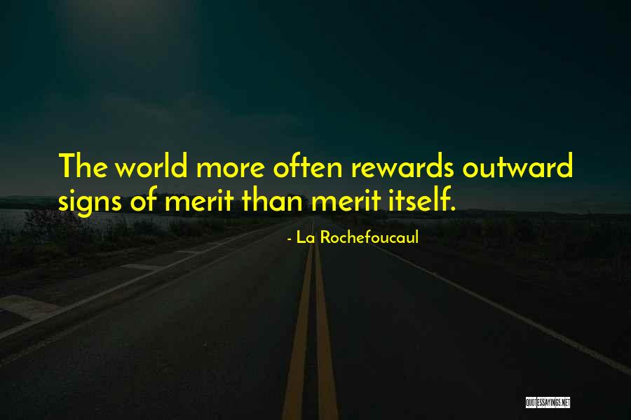 Non Status Quotes By La Rochefoucaul