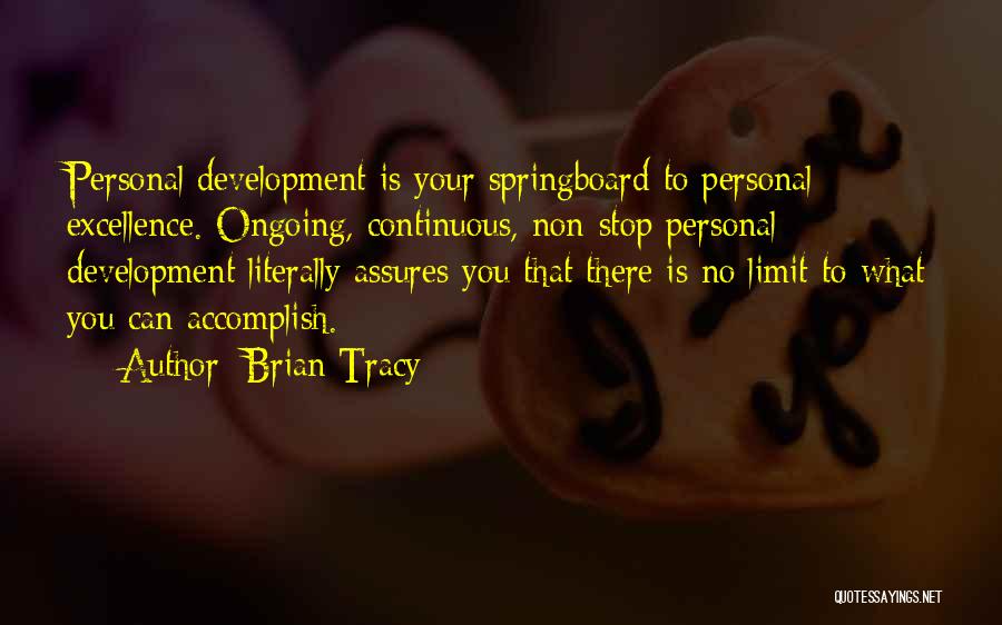 Non Stop Quotes By Brian Tracy