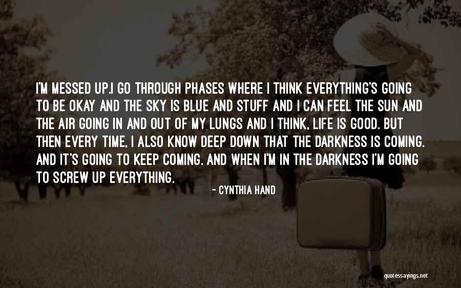 Non Surgically Fix Quotes By Cynthia Hand Non Surgically Fix Quotes By Cynthia Hand
