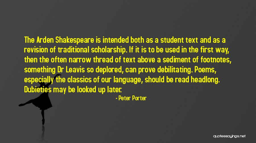 Non Traditional Student Quotes By Peter Porter Non Traditional Student Quotes By Peter Porter