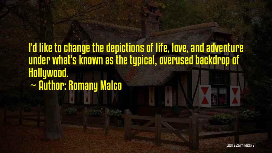 Non Typical Love Quotes By Romany Malco