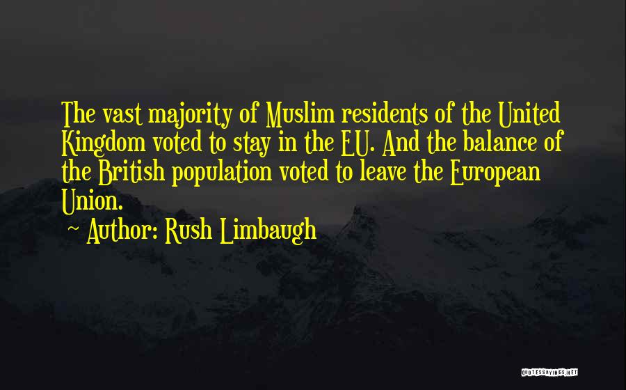 Non Union Quotes By Rush Limbaugh