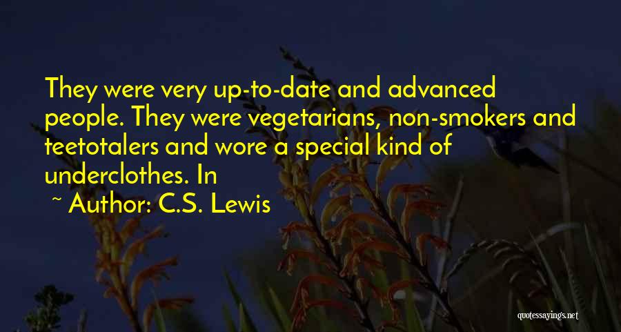 Non Vegetarians Quotes By C.S. Lewis