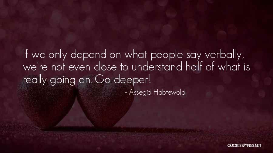 Non Verbal Quotes By Assegid Habtewold