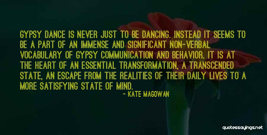 Non Verbal Quotes By Kate Magowan