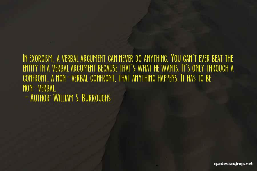 Non Verbal Quotes By William S. Burroughs