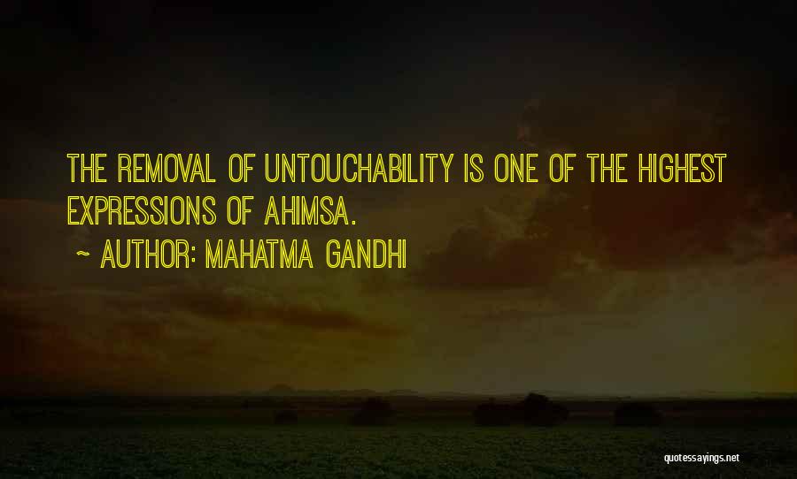 Non-violence Ahimsa Quotes By Mahatma Gandhi