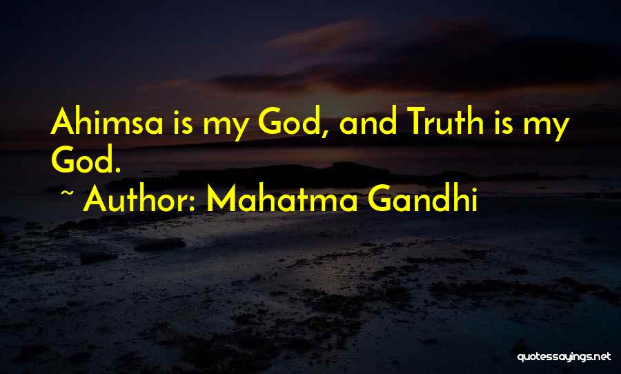 Non-violence Ahimsa Quotes By Mahatma Gandhi