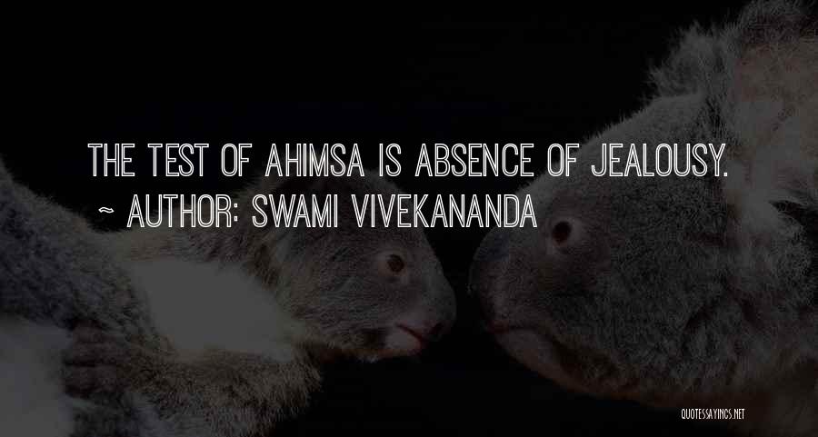Non-violence Ahimsa Quotes By Swami Vivekananda