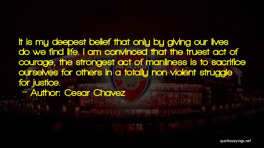 Non Violent Quotes By Cesar Chavez