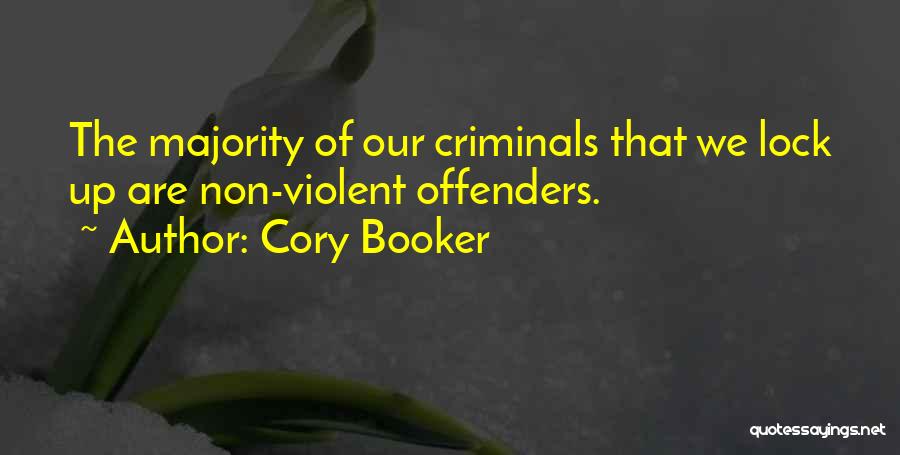 Non Violent Quotes By Cory Booker