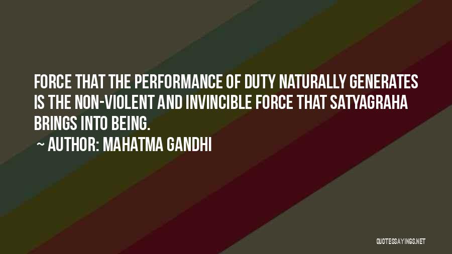 Non Violent Quotes By Mahatma Gandhi