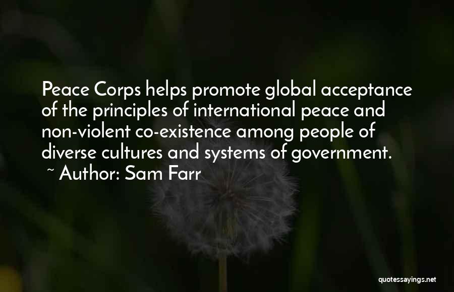 Non Violent Quotes By Sam Farr