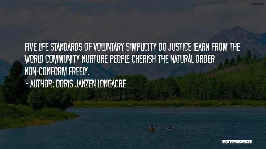 Non-violent World Quotes By Doris Janzen Longacre