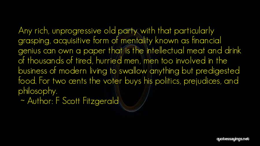 Non Voter Quotes By F Scott Fitzgerald