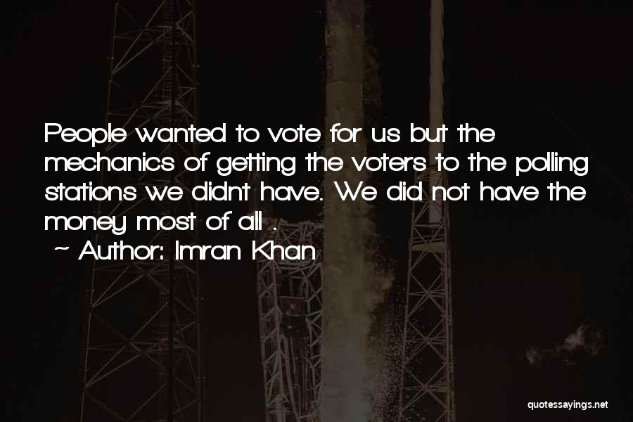 Non Voters Quotes By Imran Khan