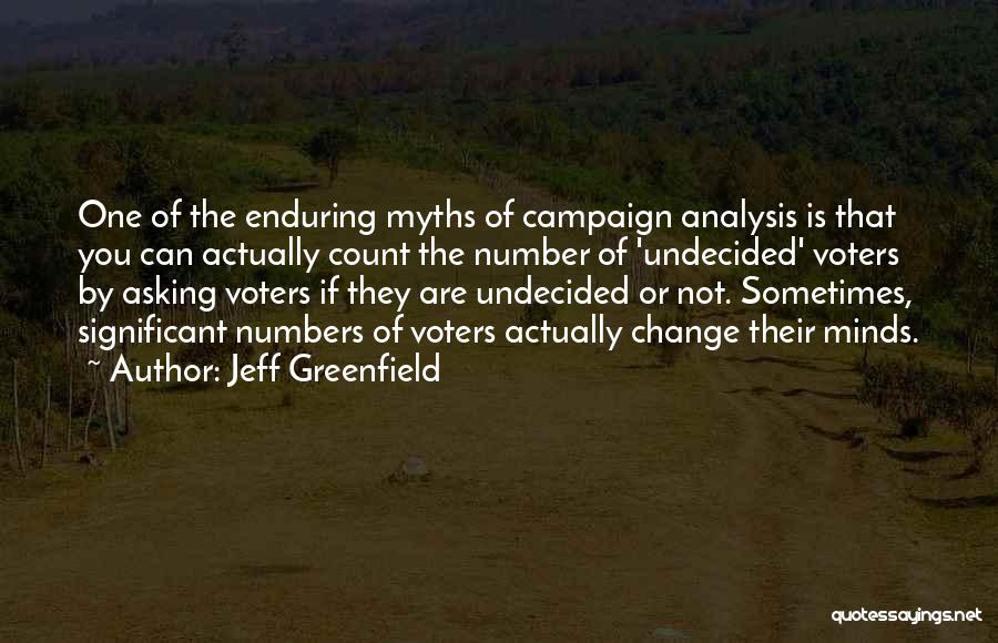 Non Voters Quotes By Jeff Greenfield