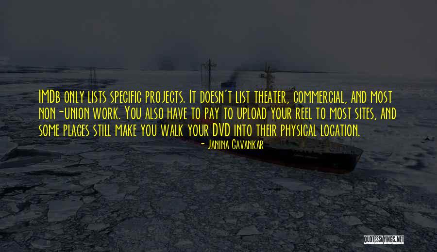 Non Work Quotes By Janina Gavankar Non Work Quotes By Janina Gavankar