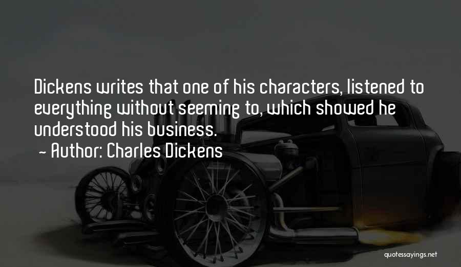 Nonchalance Quotes By Charles Dickens
