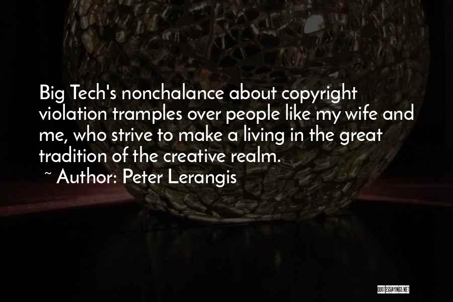 Nonchalance Quotes By Peter Lerangis