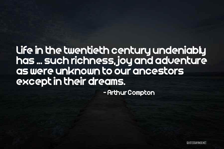 Noncompetitive Antagonism Quotes By Arthur Compton Noncompetitive Antagonism Quotes By Arthur Compton
