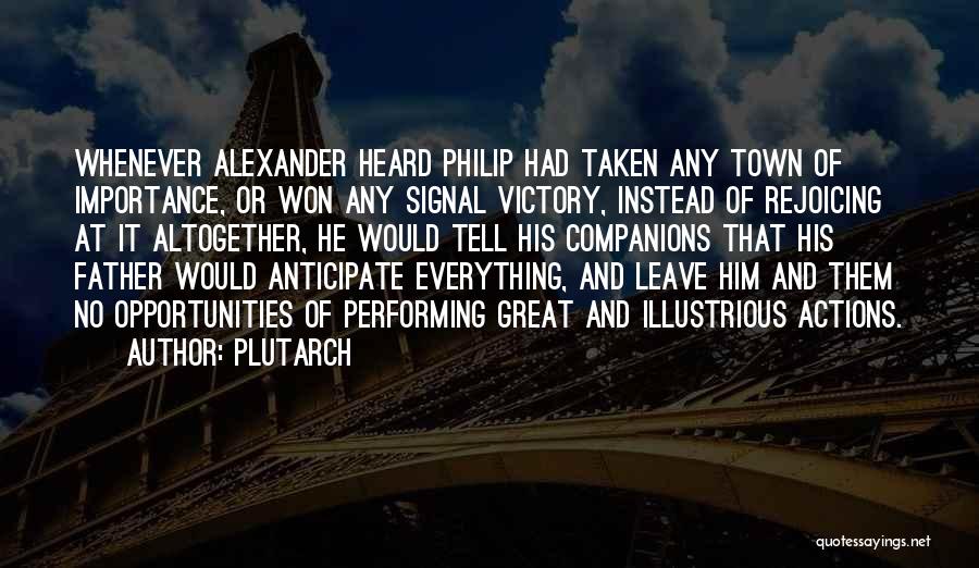 Noncompliance Quotes By Plutarch