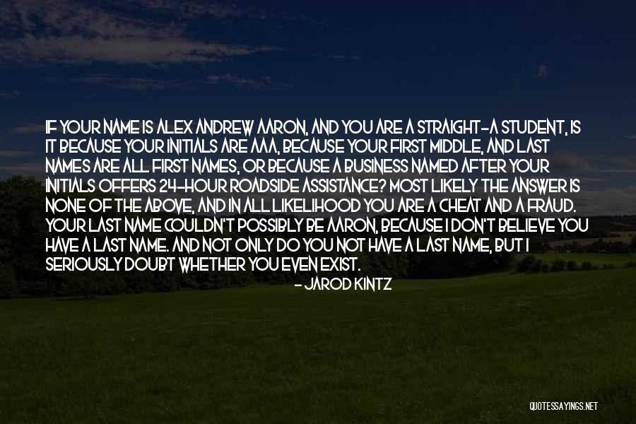 None Of Your Business Quotes By Jarod Kintz None Of Your Business Quotes By Jarod Kintz
