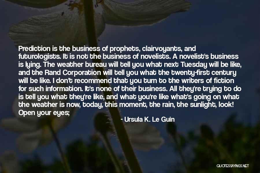 None Of Your Business Quotes By Ursula K. Le Guin