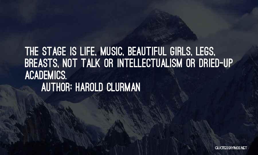 Nonelective Contribution Quotes By Harold Clurman