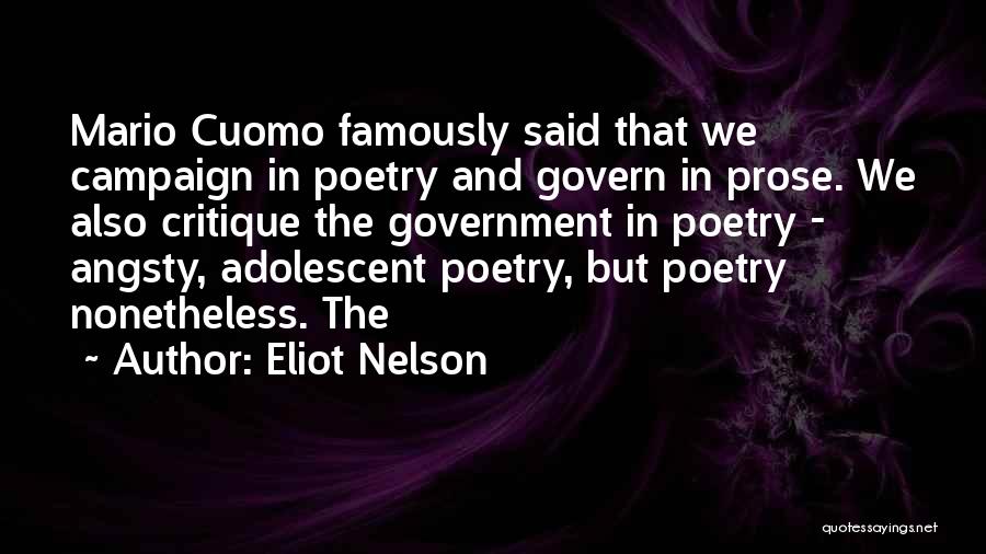 Nonetheless Quotes By Eliot Nelson