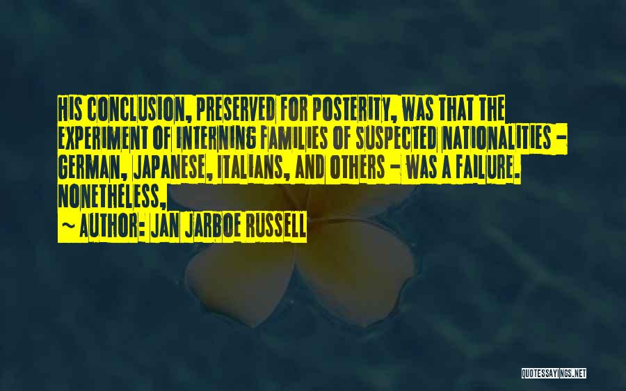Nonetheless Quotes By Jan Jarboe Russell