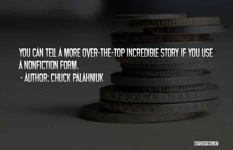 Nonfiction Quotes By Chuck Palahniuk