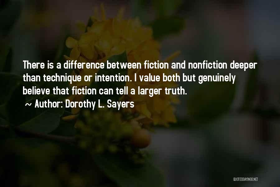Nonfiction Quotes By Dorothy L. Sayers