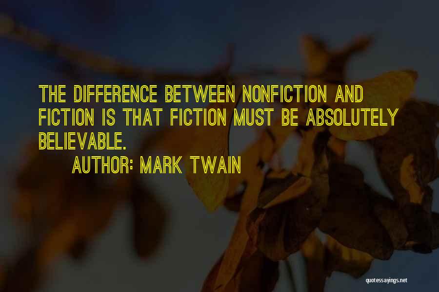 Nonfiction Quotes By Mark Twain