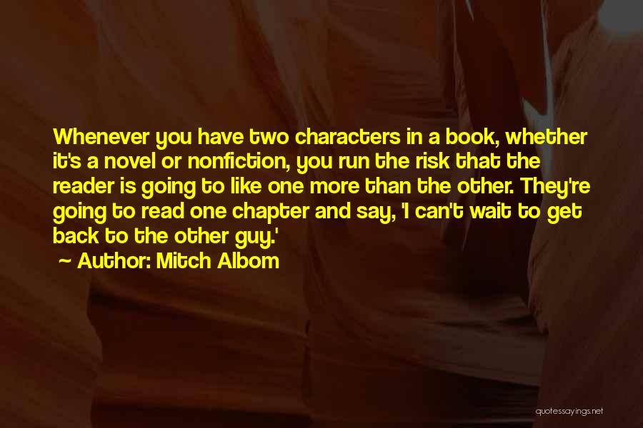 Nonfiction Quotes By Mitch Albom