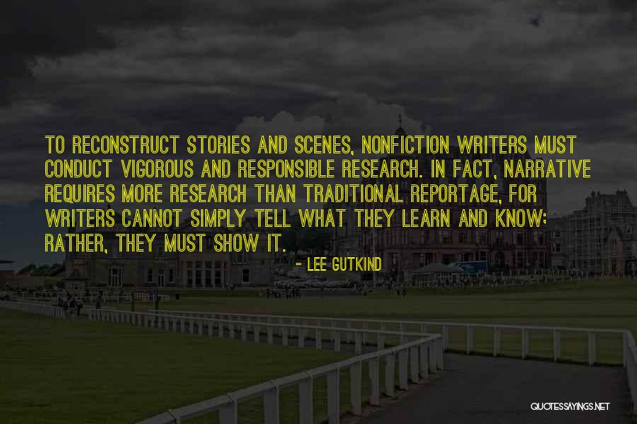 Nonfiction Stories Quotes By Lee Gutkind Nonfiction Stories Quotes By Lee Gutkind