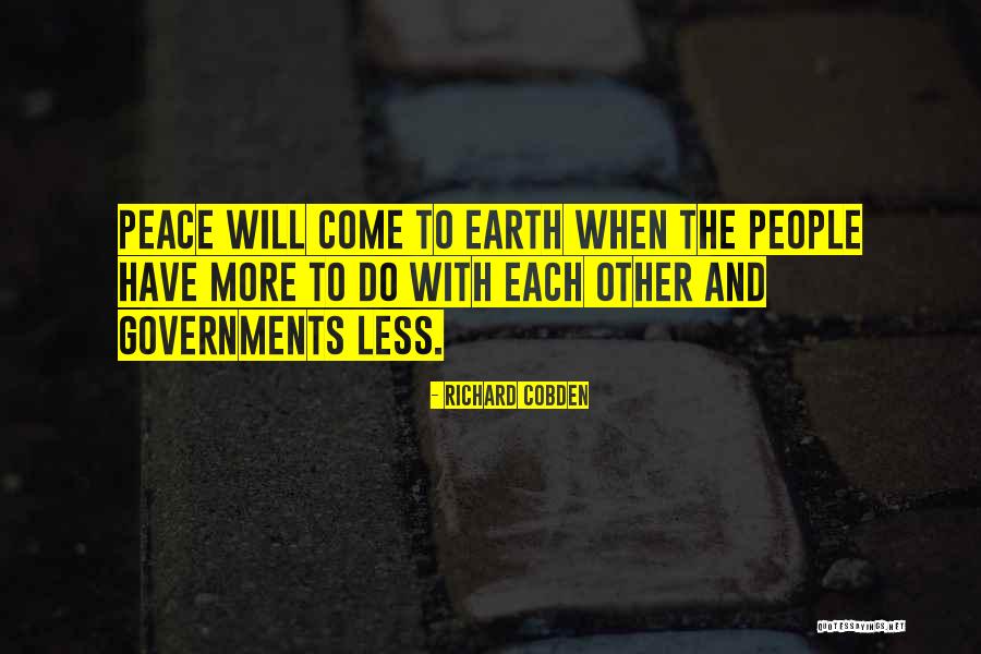 Nonhappenings Quotes By Richard Cobden Nonhappenings Quotes By Richard Cobden